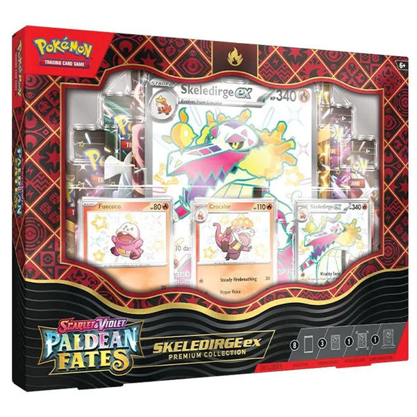 Pokemon Paldean Fates Shiny Skeledirge ex