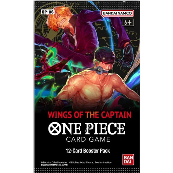 One Piece Wings of the Captain OP06 English Booster Pack