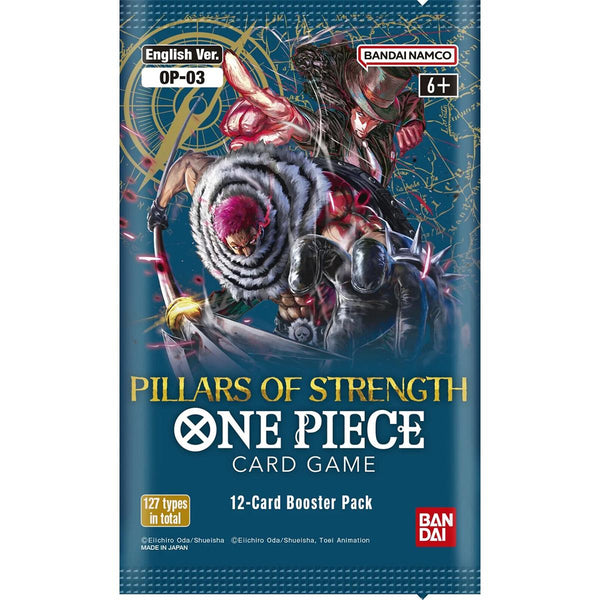 One Piece Pillars Of Strength OP03 English Booster Pack