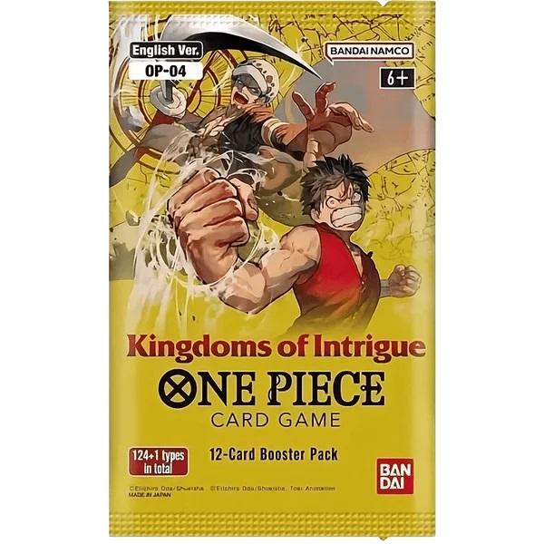 One Piece Kingdoms of Intrigue OP04 English Booster Pack