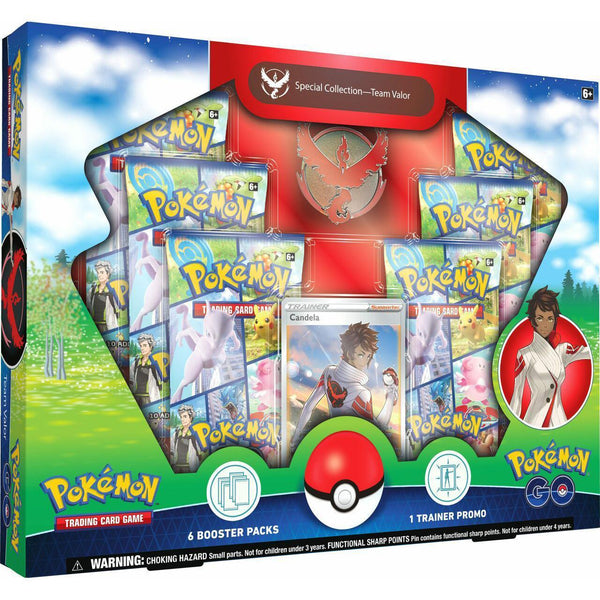 Pokemon Go Team Valor (Red) Box