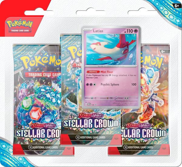 Pokemon: 3-Pack Scarlet & Violet 7 Trading Cards