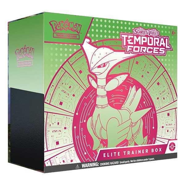 Pokemon Temporal Forces Elite Trainer Box - Iron Leaves Trading Cards