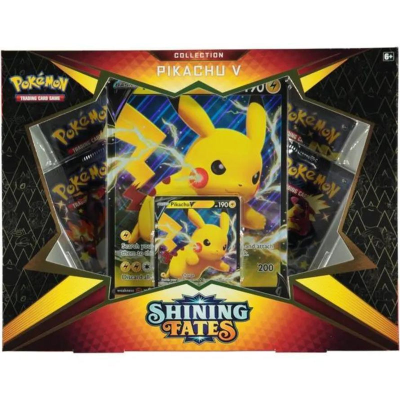 Pokemon Shining Fates Pikachu V Box