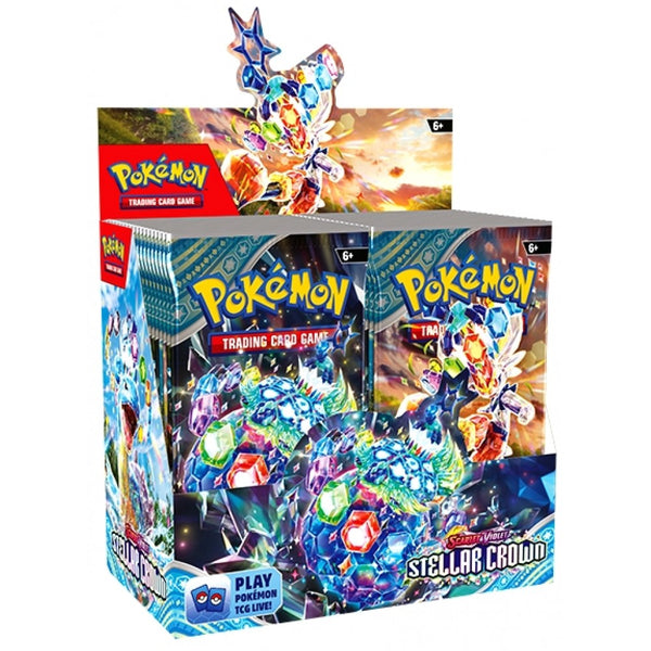 Pokemon Stellar Crown Booster Box (36 Packs)